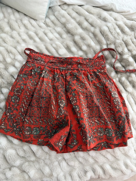 Ulla Johnson Pants - Ulla Johnson Nalani Shorts in Clementine